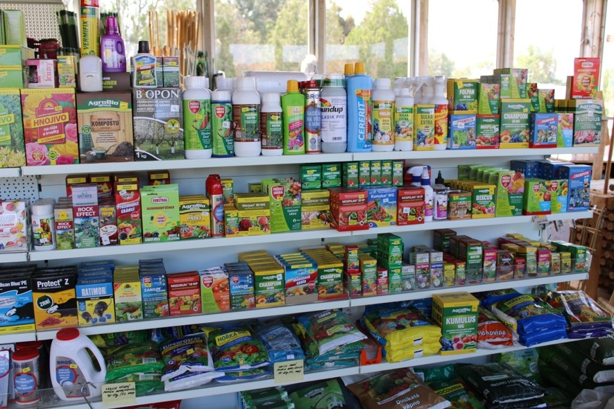 xzahradnické potřeby